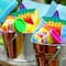 GottaPop Rainbow Stars Pop It Fidget Toy Party Favors, 6ct.